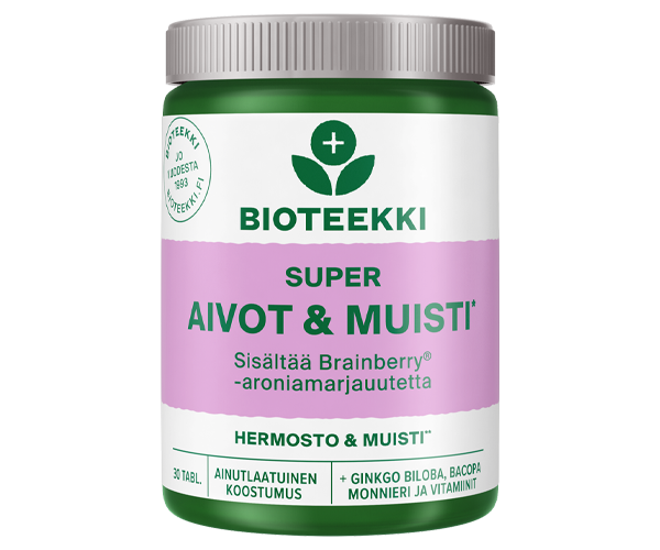 Bioteekin Super Aivot & Muisti 30 tabl