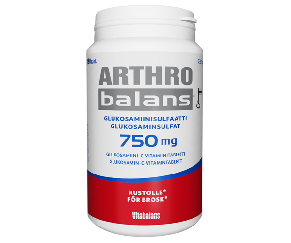 Arthrobalans Glukosamiinisulfaatti 750mg 180 tabl