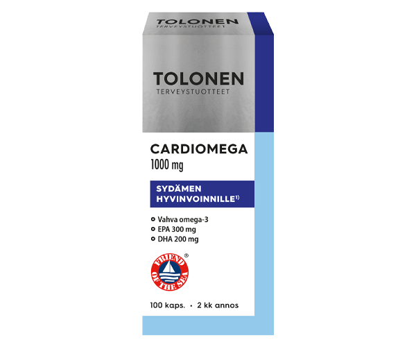 Tolonen Cardiomega 1000 mg 100 kaps