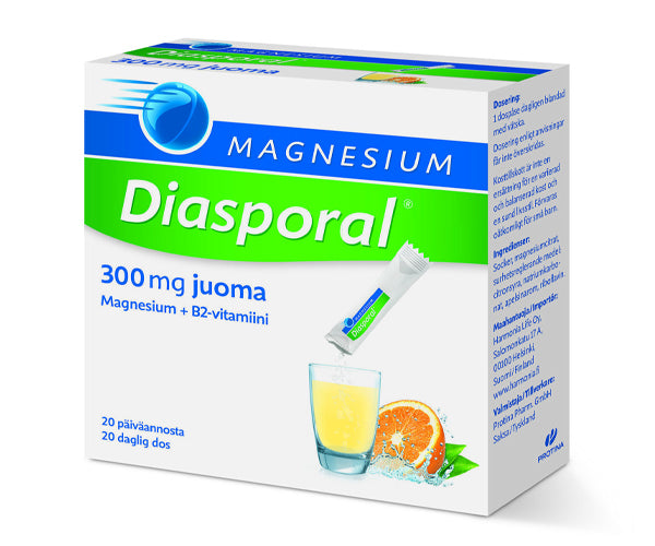 Diasporal 300 mg juomajauhe 20 annospussia