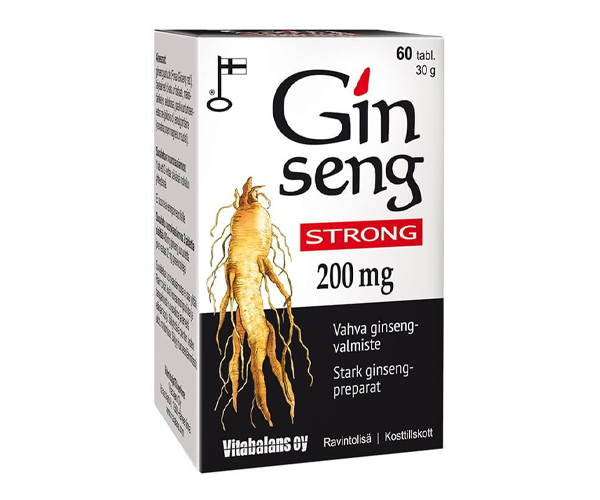 Vitabalans Gingeng Strong 200 mg 60 tabl