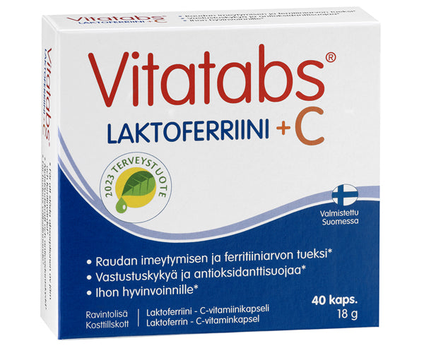 Vitatabs Laktoferriini+C 40 kaps