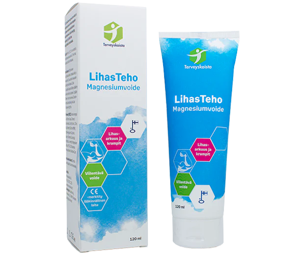 Terveyskaista LihasTeho magnesiumvoide 120 ml