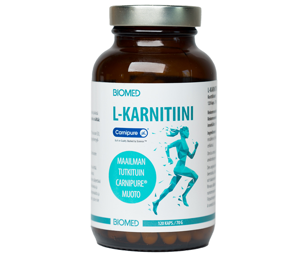 Biomed Carnipure L-Karnitiini 120 kaps