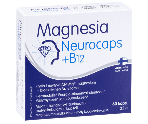 Magnesia Neurocaps+B12 60 kaps
