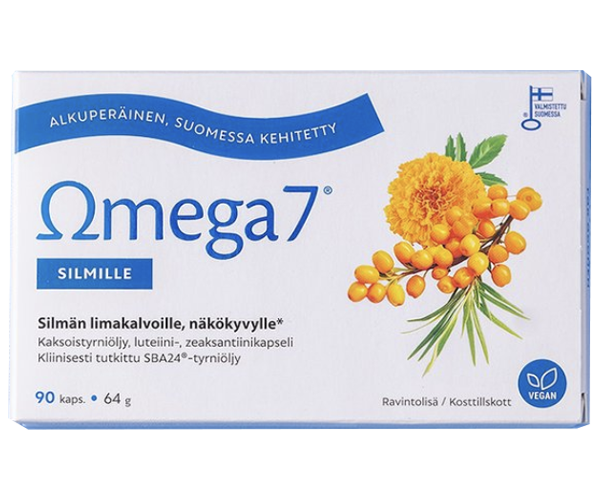 Omega7 SBA24® + luteiini silmille