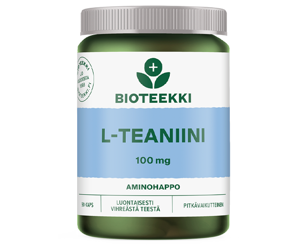 Bioteekin L-Teaniini 100 mg 90 kaps