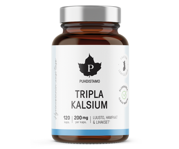 Puhdistamo Tripla Kalsium 120 kaps