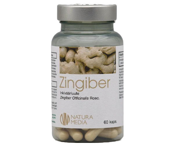 Natura Media Zingiber 60 kaps