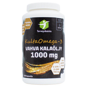 KultaOmega-3 Vahva kalaljy 1000 mg
