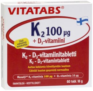 Vitatabs K2 100 g + D3