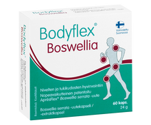Bodyflex Boswellia Boswellia serrata-uutekapseli 60 kaps.
