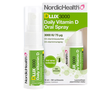 Nordic Health DLux 3000 Daily Vitamin D oral spray 15 ml