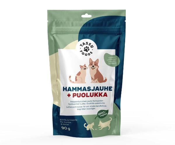 Tassu Foods Hammasjauhe + Puolukka 90 g