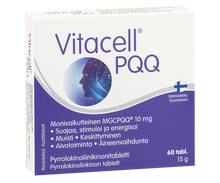 Monivaikutteinen MGCPQQ 10 mg muistille ja aivotoiminnalle