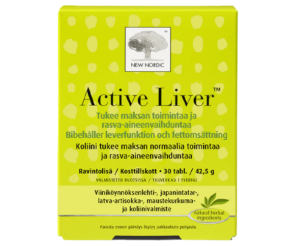 New Nordic Active Liver 30 tabl