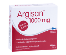 Argisan Vahva L-arginiini 1000 mg 60 tabl.