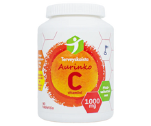 Terveyskaista Aurinko C-vitamiini 1000 mg 90 tabl