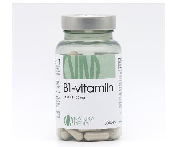 Natura Media B1-vitamiini 100 kaps