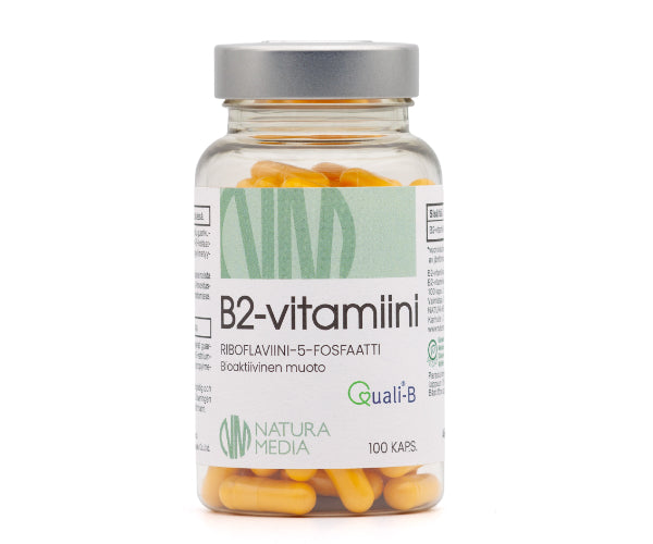 Natura Media B2-vitamiini Riboflaviini-5-fosfaatti 100 kaps