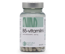 Natura Media B5-vitamiini pantoteenihappo 250 mg 80 kaps