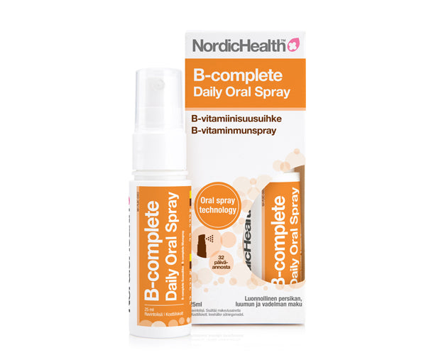 Nordic Health B-Complete Daily Oral Spray B-vitamiinisuusuihke 25 ml