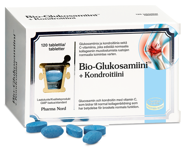 Bio-Glukosamiini+Kondroitiini 120 tabl