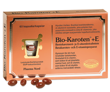 Pharma Nord Bio-Karoten+E 60 kaps