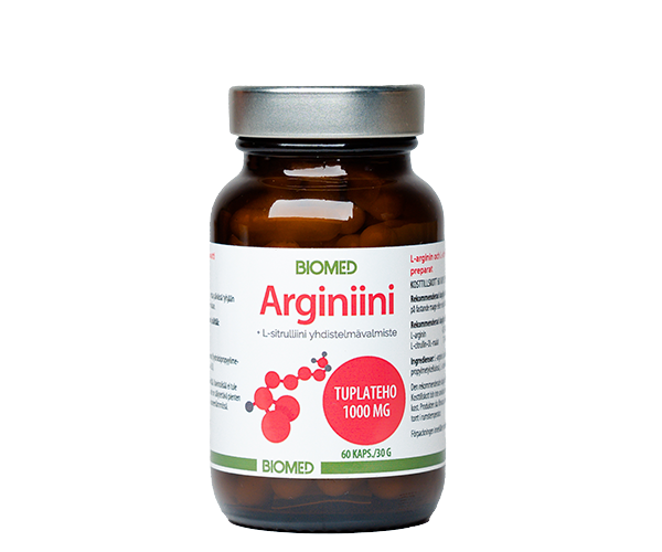 Biomed Arginiini 60 kaps