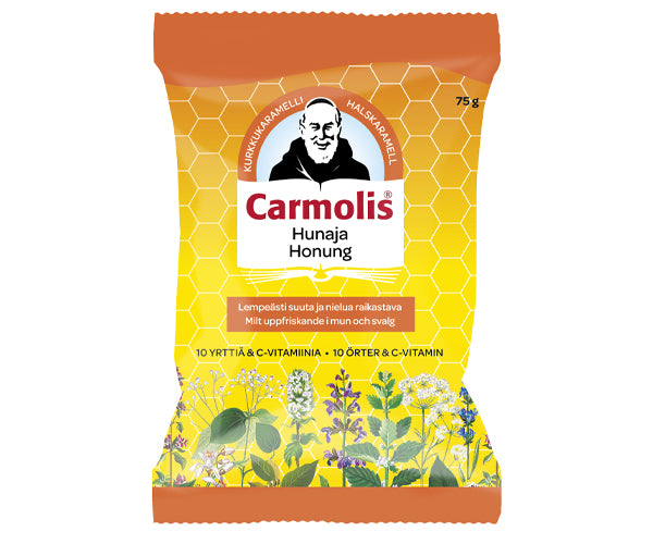 Carmolis kurkkukaramelli hunaja
