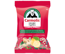 Carmolis Yrttikaramelli Inkivääri
