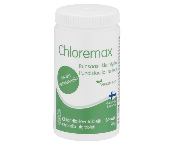 Chloremax Chlorella-levätabletti 180 tabl