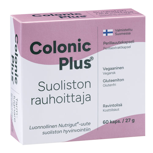 Colonic Plus Suoliston rauhoittaja 60 kaps