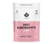 Puhdistamo Daily Elektrolyyttijauhe Mansikka 200 g