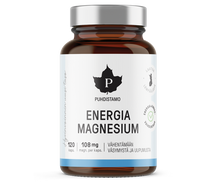 Puhdistamo Energia Magnesium 120 kaps