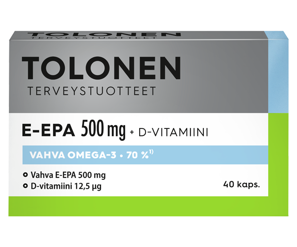 Tolonen E-EPA 500 mg 40 kaps