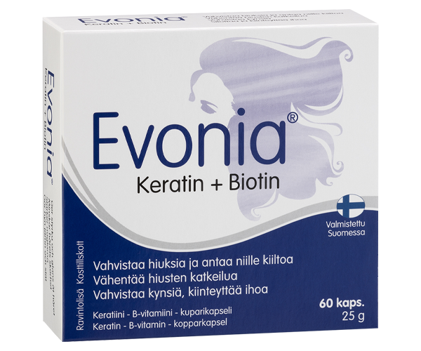 Keratiini-B-vitamiini-kuparikapseli