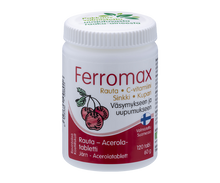 Rauta-Acerolatabletti