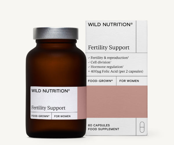 Wild Nutrition Fertility Support for Women 60 kaps.