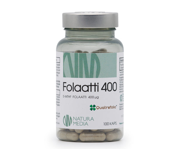 Natura Media Folaatti 400 100 kaps