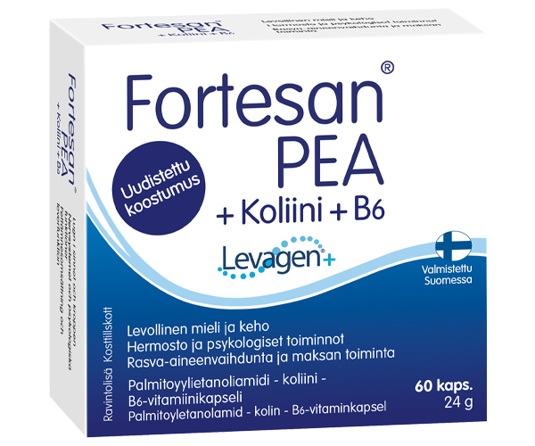 Fortesan PEA+Koliini+B6 60 kaps