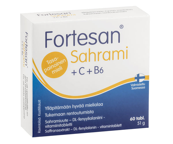 Fortesan Sahrami+C+B6 60 tabl