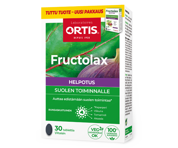 Fructolax Helpotus 30 tablettia
