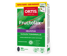 Fructolax Helpotus 30 tablettia