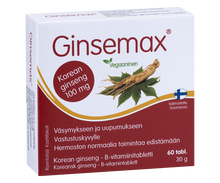 Korean Ginseng-B-vitamiinitabletti
