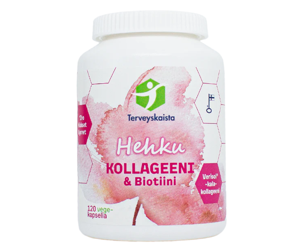 Hehku Kollageeni & Biotiini 120 vegekapselia