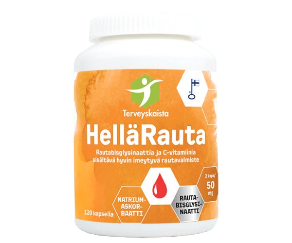 Terveyskaista HelläRauta 50 mg 120 kaps