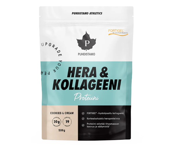 Puhdistamo Hera&Kollageeni Cookies&Cream 500g