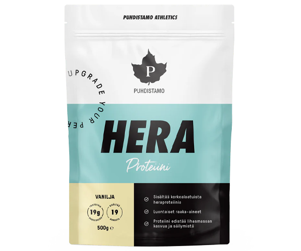 Puhdistamo Heraproteiini Vanilja 500g