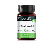 Bertil's K2-vitamiini 100 mikrogr. 60 tabl